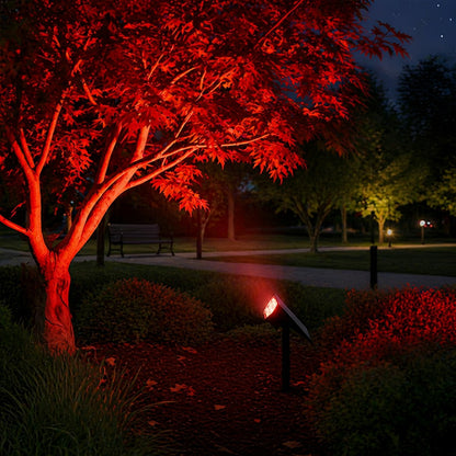 Waterproof Solar LED Adjustable Modern Outdoor Landscape Tree Spotlight
