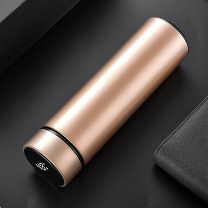 LED Temperature Display Thermos Bottle