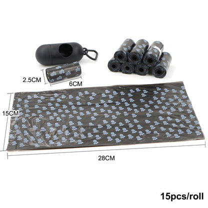 Dog Waste Bags With Dispenser - Heavy-Duty Leak-Proof Poop Bags, 8 Rolls Of 15, Travel-Ready Fall 2025
