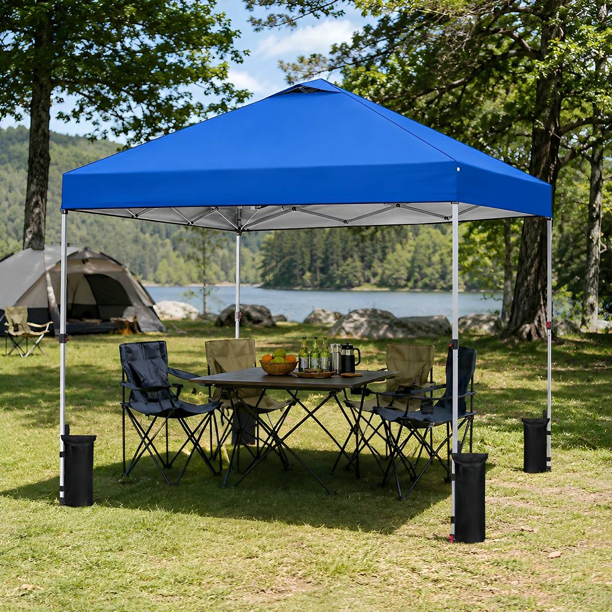 10x10 Pop Up Canopy Tent Portable Outdoor Shelter - Flare Shack