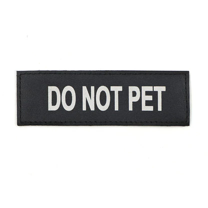 Service Dog Patch Black Harness Label Hook And Loop Fasteners Fall 2025 Easy On Off For Quick Identification