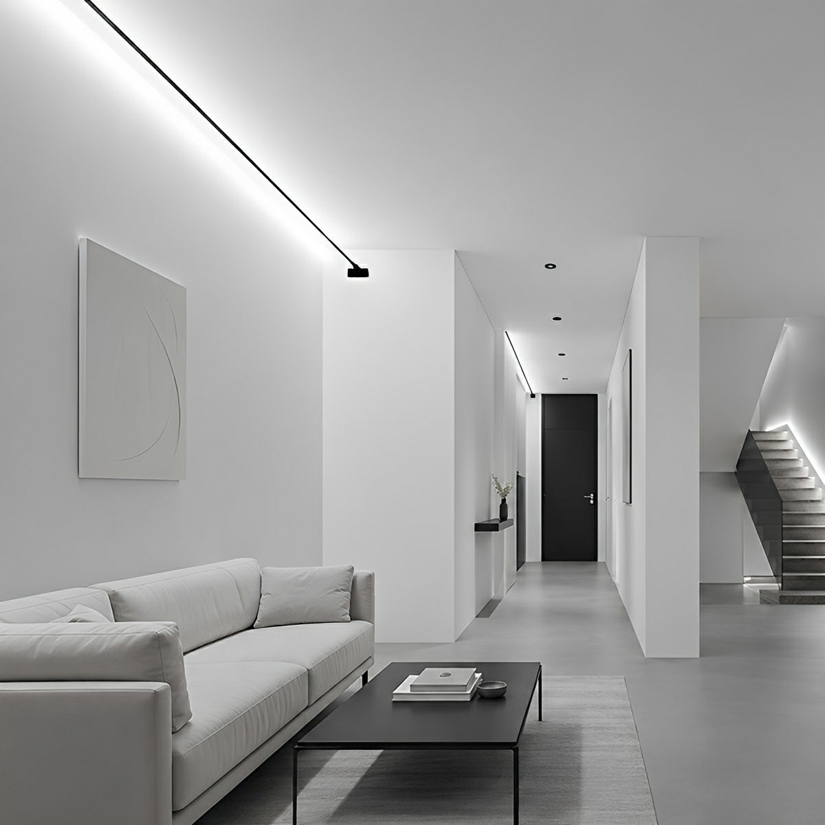 Indoor Dimming Rotatable LED Linear Strip Light