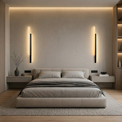 Nordic Minimalist Double Long Strip LED Wall Lamp