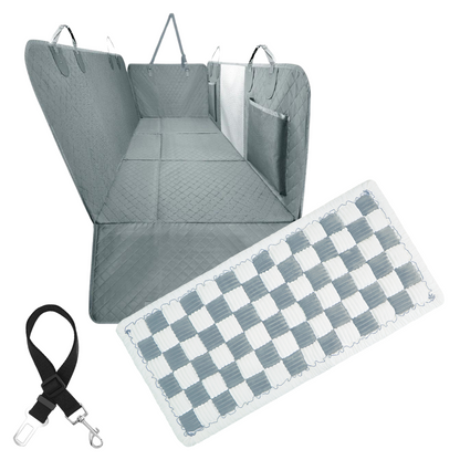 Car Seat Cover Hammock Waterproof Protector With Storage Pockets And Mesh Window For Cars And Trucks Fall 2025 Gift