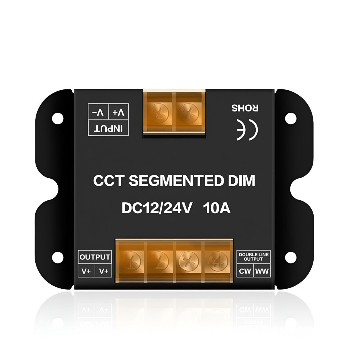 12/24V 10A LED Light Dimmer Wall Switch Controller For LED Flexible Linear Light