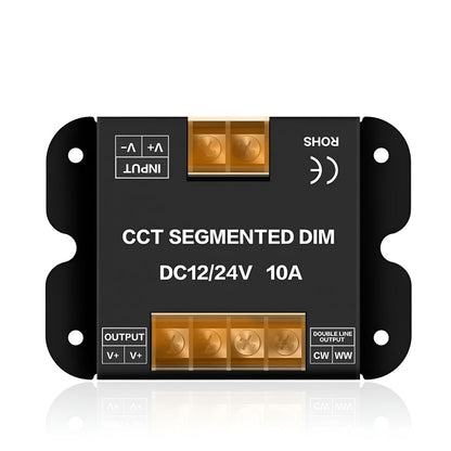 12/24V 10A LED Light Dimmer Wall Switch Controller For LED Flexible Linear Light