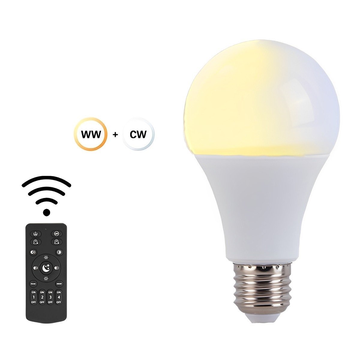 12W Bluetooth APP E26 Dimming 2.4G Smart LED Light Bulbs - Flare Shack