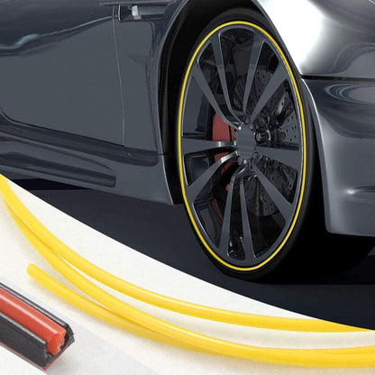 Wheel Rim Protector High Adhesion Edge Strip For Curb Scrape Protection Fall 2025 Auto Upgrade