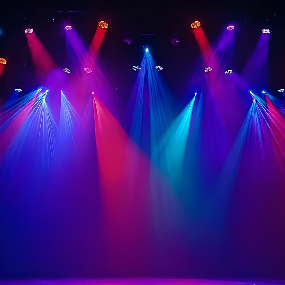 162W 54 LED Beam Spot Light Special Effects Lighting - Flare Shack