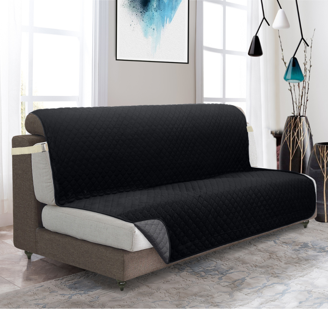 Couch Cover Furniture Protector With Side Pockets And Back Straps Reversible Colors Fall 2025 Pet Friendly