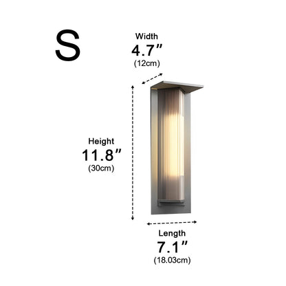 Waterproof LED Vintage Outdoor Wall Light Fixture Wall Sconce Latern Lamp