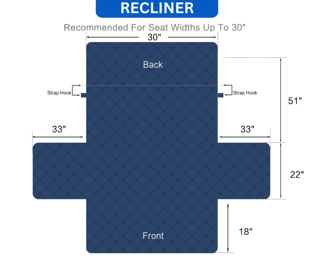 Couch Cover Furniture Protector With Side Pockets And Back Straps Reversible Colors Fall 2025 Pet Friendly