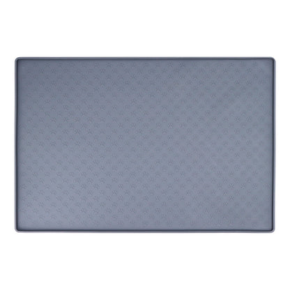 Dog Feeder Mat Non Slip With Raised Edges 15.5 x 23.5 Inches Fall 2025 Pet Essential Keeps Floors Clean