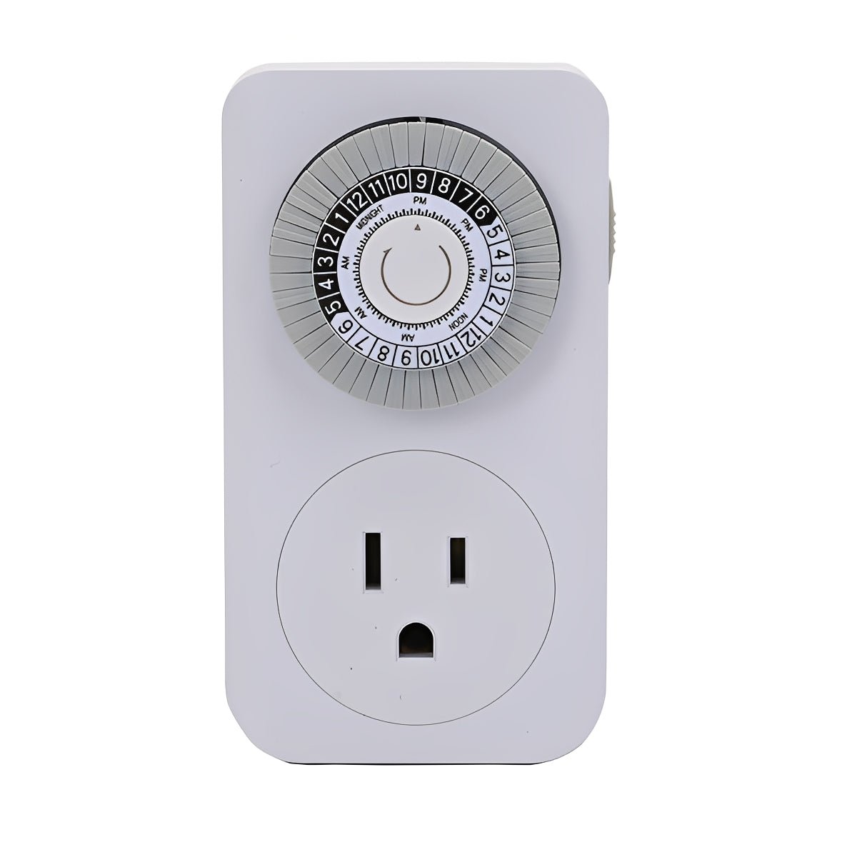 24-H 15A Plug-In Mechanical Outlet Timer Light Timer Switch