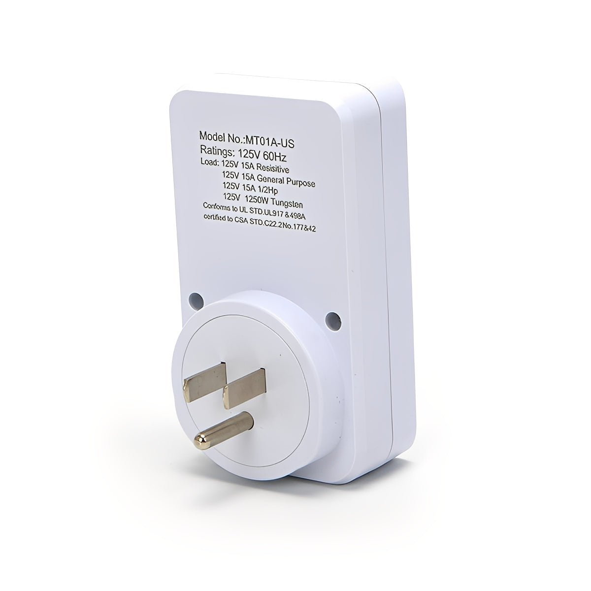 24-H 15A Plug-In Mechanical Outlet Timer Light Timer Switch