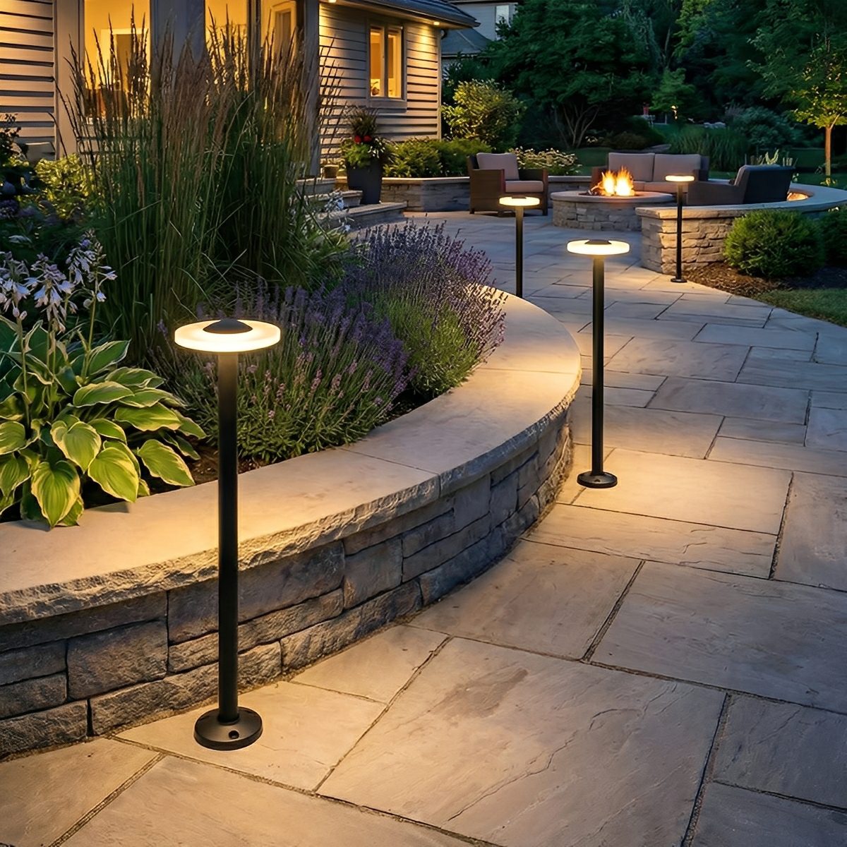 24V Waterproof Dish LED Outdoor Lawn Landscape Lighting Low Voltage - Flare Shack
