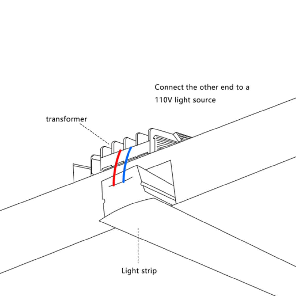 DC24V Waterproof Outdoor Recessed LED Flexible Linear Light Stair Lighting DIY