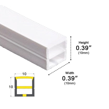 DC24V Waterproof Outdoor Recessed LED Flexible Linear Light Stair Lighting DIY