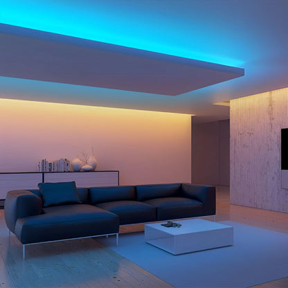 360° Super Bright 24V Waterproof Outdoor Recessed LED Flexible Linear Light DIY