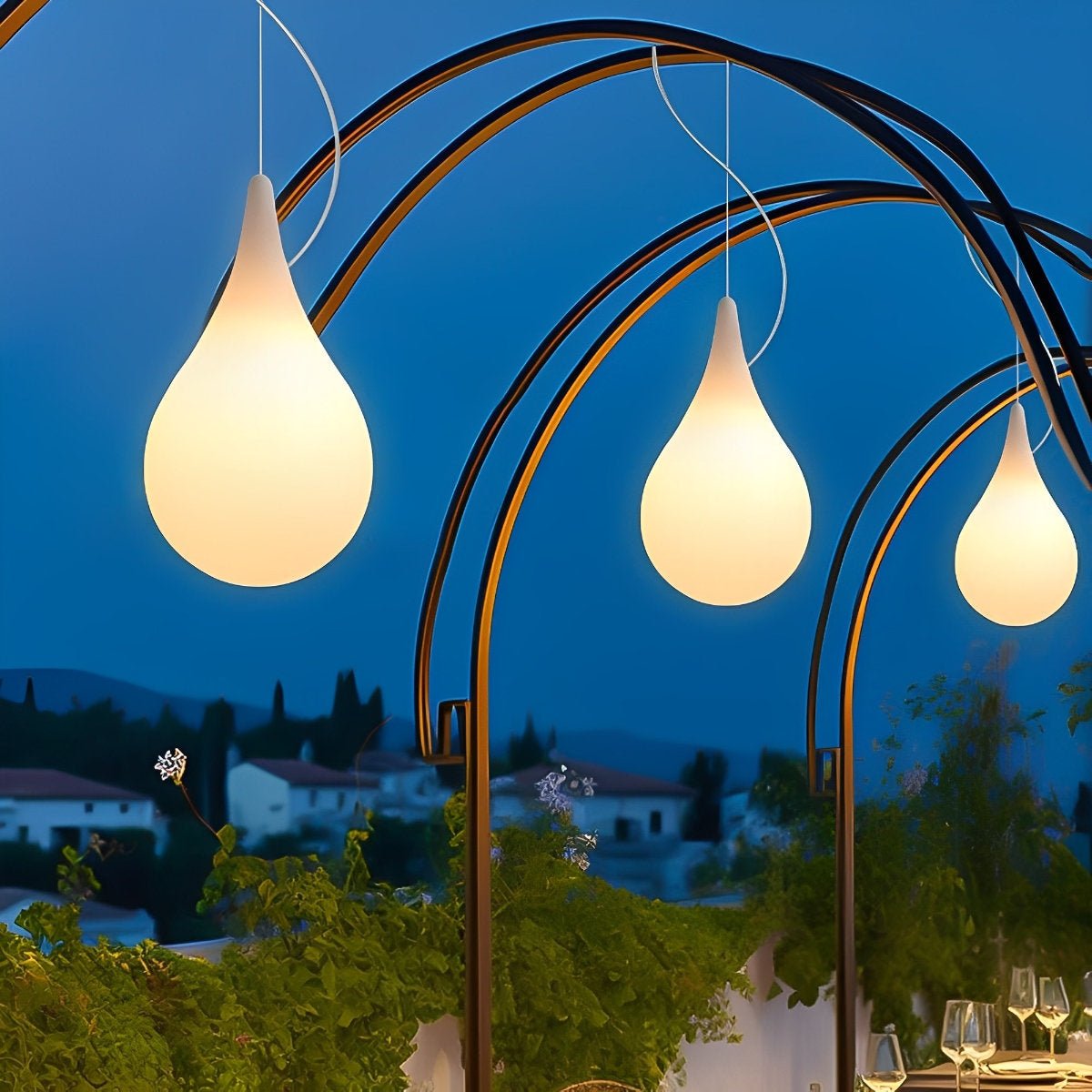 24V Waterproof Water Drop Outdoor Hanging Light - Flare Shack
