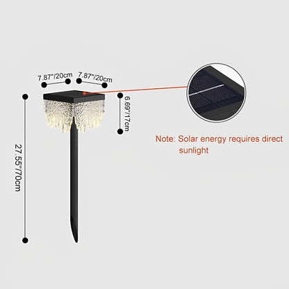 27.56'' Square Waterproof Outdoor Lawn Landscape Light