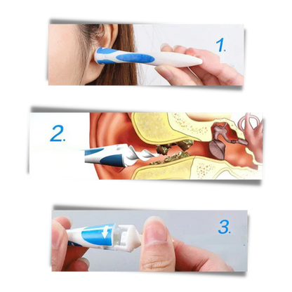 Ear Wax Remover Silicone Spiral Ear Cleaning Tool TikTok Viral Fall 2025 Gentle Wax Removal