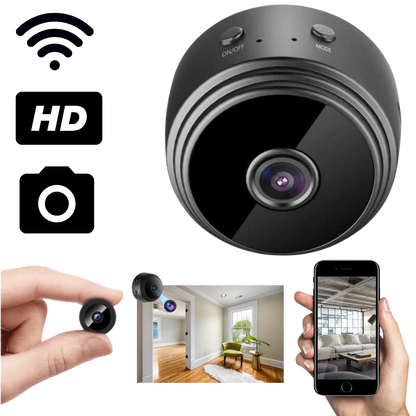 Mini Wireless Security Camera Magnetic Mount Indoor WiFi Camera Fall 2025 Night Vision Motion Alerts