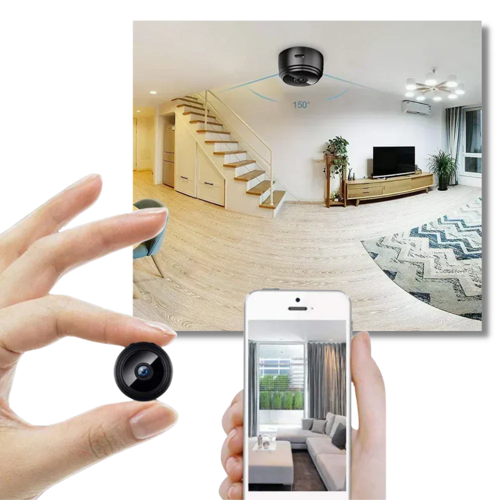 Mini Wireless Security Camera Magnetic Mount Indoor WiFi Camera Fall 2025 Night Vision Motion Alerts