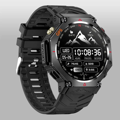 rugged gps smartwatch with bluetooth calling