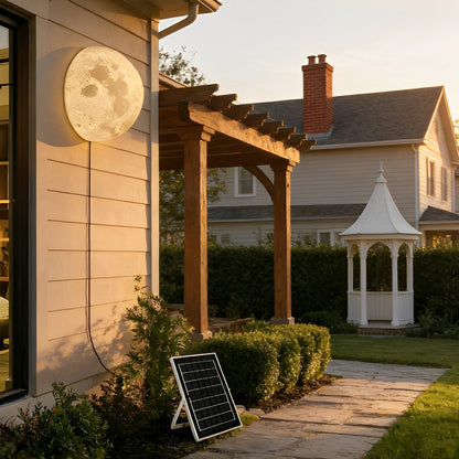 Hemisphere Moon Waterproof Outdoor Porch LED Exterior Wall Lights