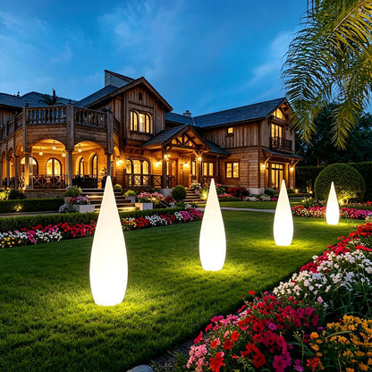 Waterproof Modern Outdoor LED Cone Lights Lawn Landscape Lighting
