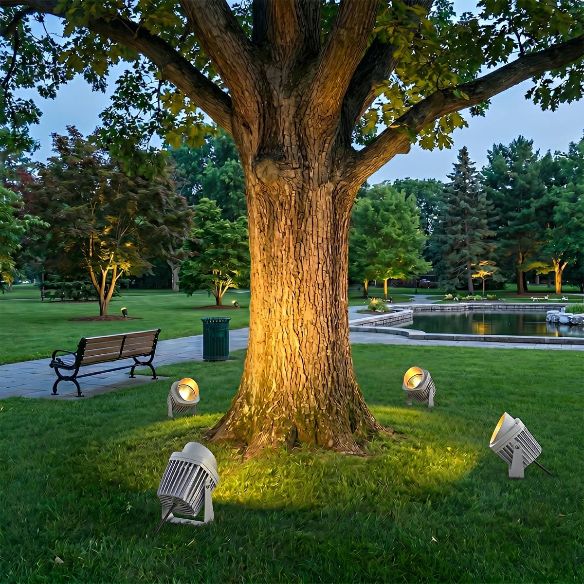 Waterproof Unique Outdoor Spotlight Lighting Tree Light Wall Light