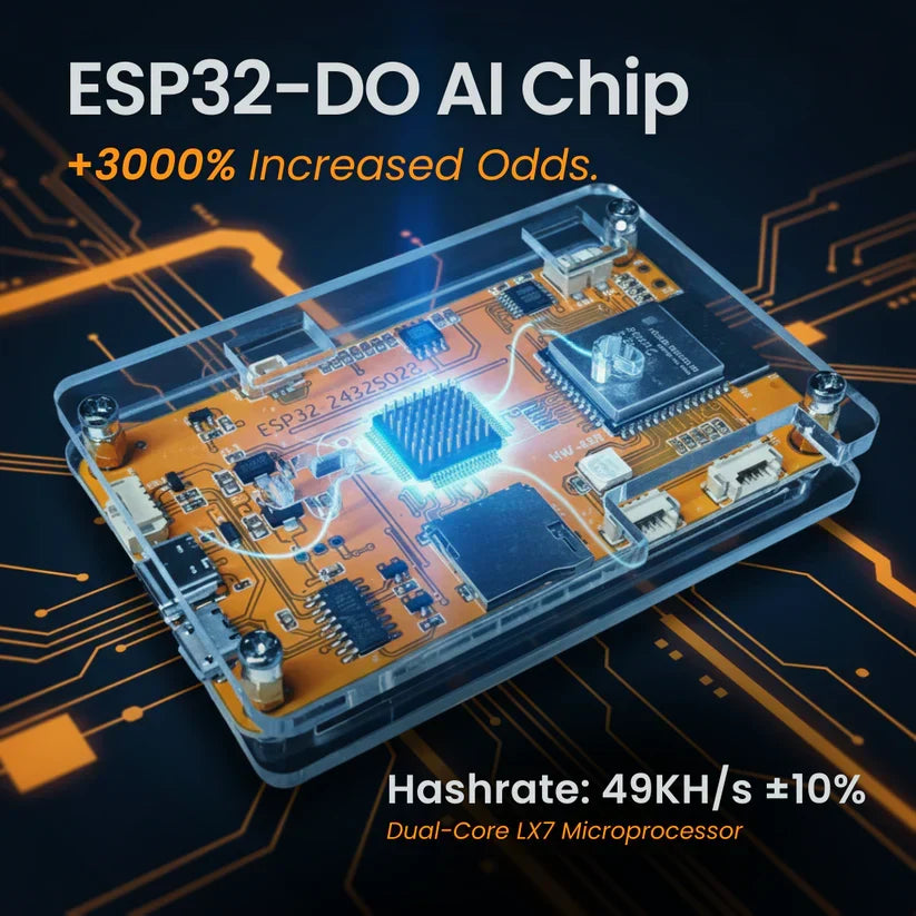 Start Mining Instantly — Akai Miner ESP32