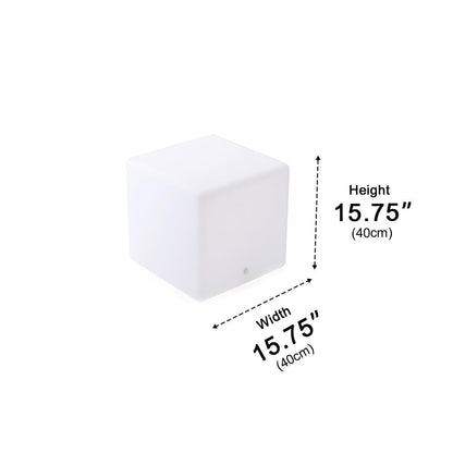 360 ° Modern Minimalist Cube Outdoor Floor Lamp