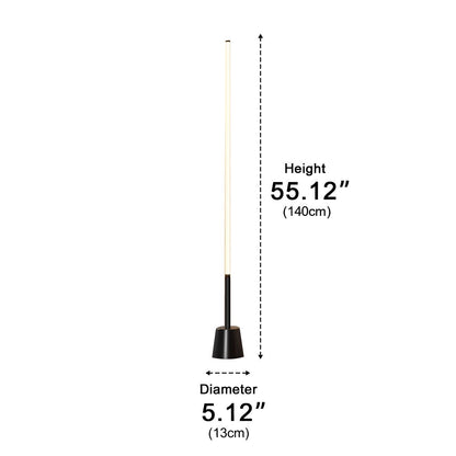 360 ° Modern Minimalist Long Strip LED Floor Lamp