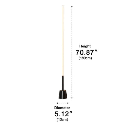 360 ° Modern Minimalist Long Strip LED Floor Lamp