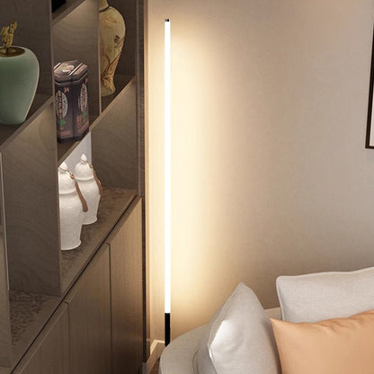 360 ° Modern Minimalist Long Strip LED Floor Lamp - Flare Shack