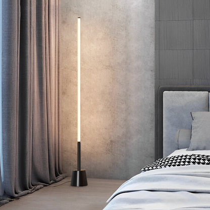 360 ° Modern Minimalist Long Strip LED Floor Lamp - Flare Shack