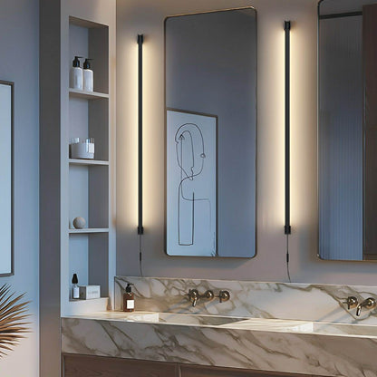 360° Rotatable Modern Minimalist Plug - in LED Long Strip Lights Wall Light - Flare Shack