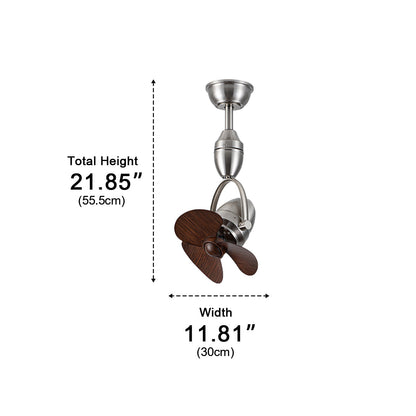 Modern Oscillating Ceiling Fan 3 Blade