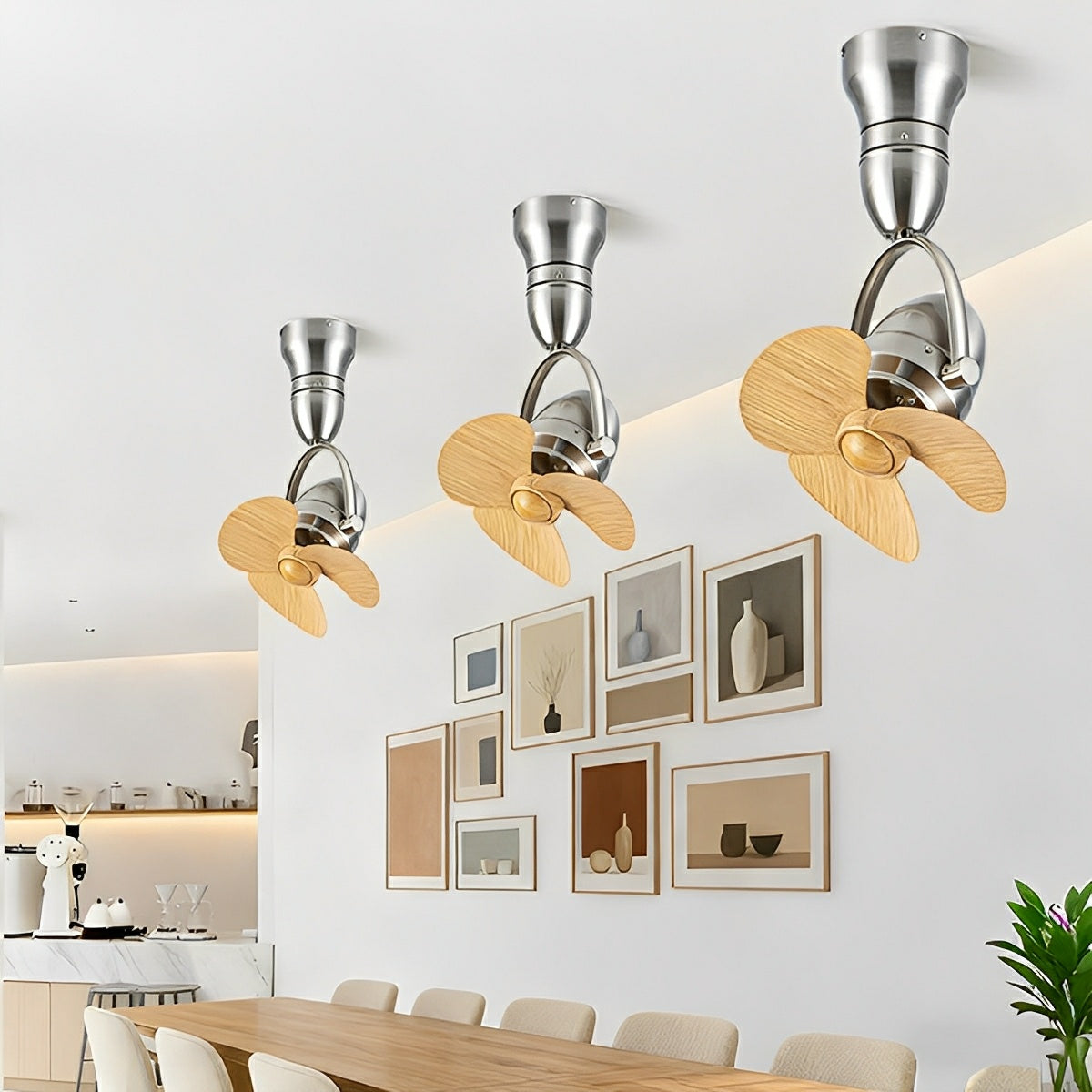 Modern Oscillating Reversible Ceiling Fan