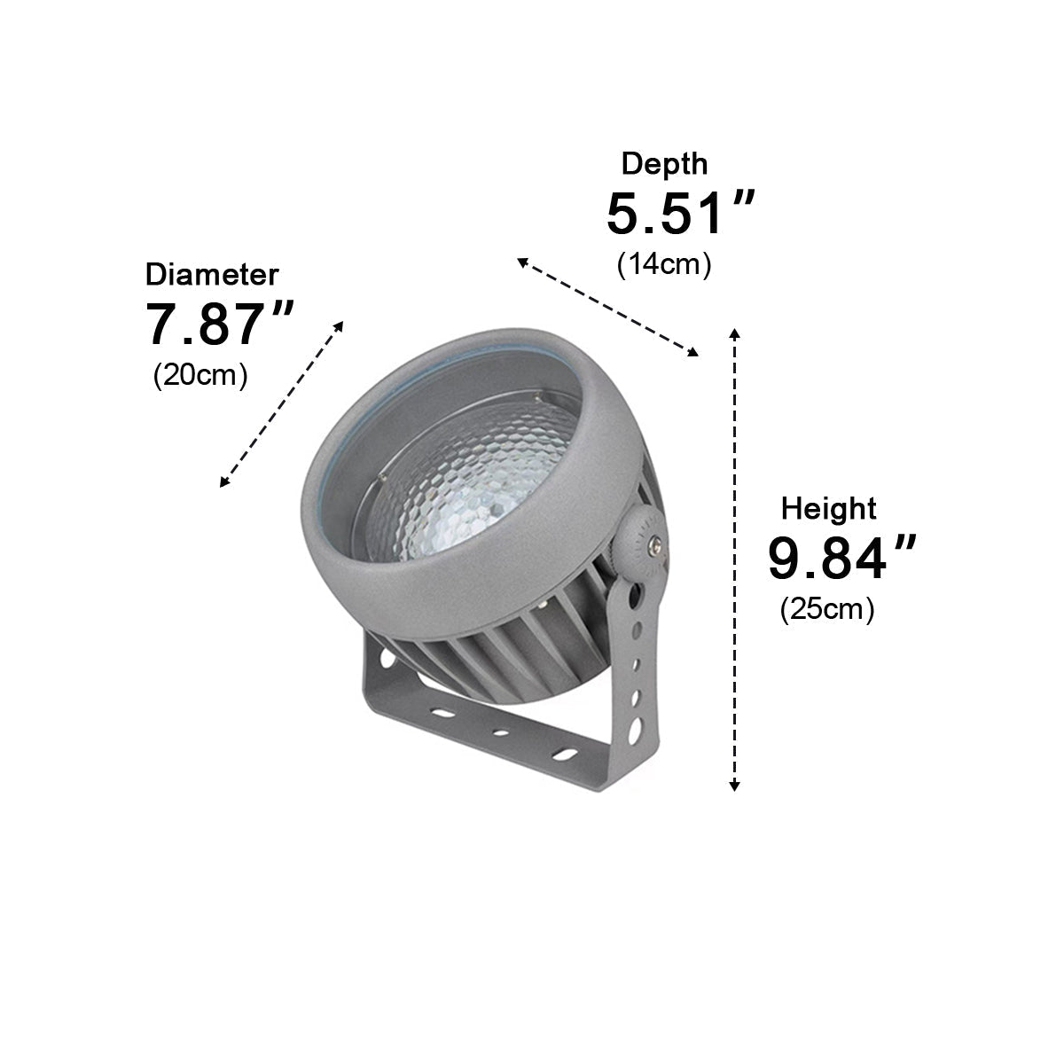 Outdoor Water Wave Projector Light 3D Ripple Effect