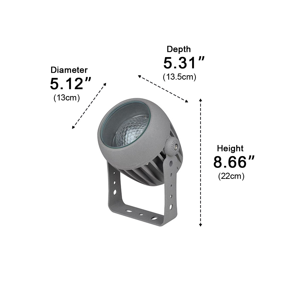 Outdoor Water Wave Projector Light 3D Ripple Effect