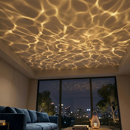 Outdoor Water Wave Projector Light 3D Ripple Effect