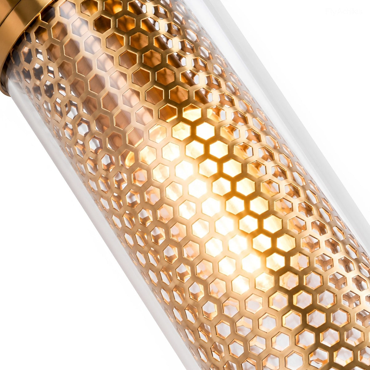 Dimmable Vintage Industrial Cylinder Glass LED Wall Sconces