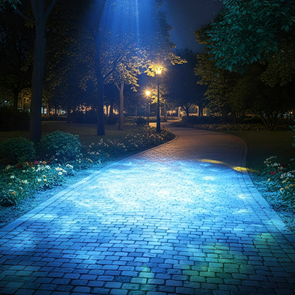 3D Dynamic Ocean Water Waves LED Spot Light Ambient Lighting