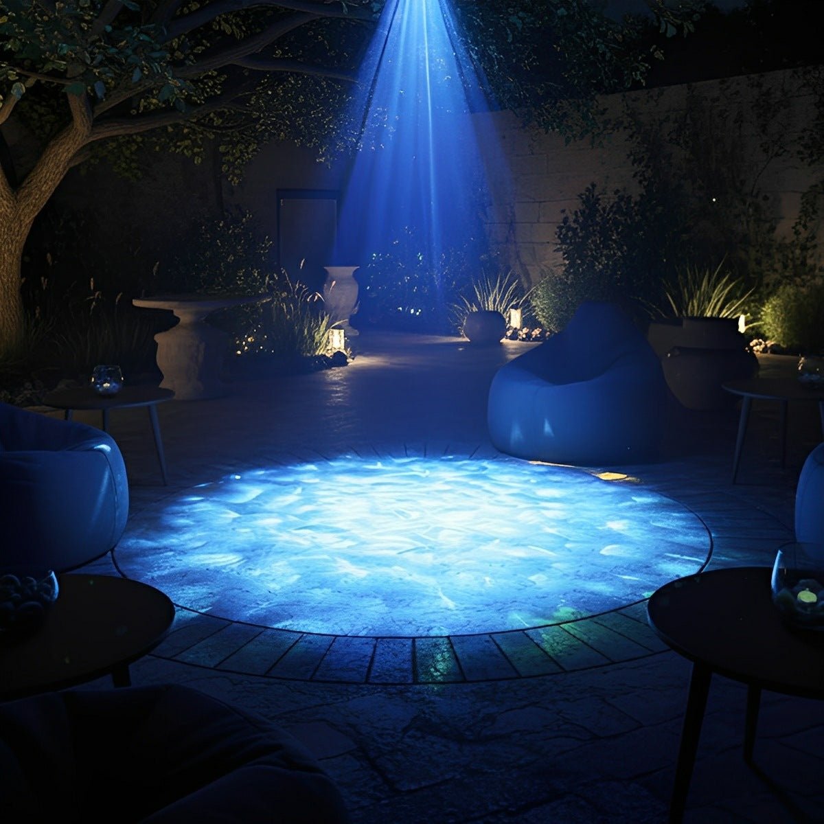 3D Dynamic Ocean Water Waves LED Spot Light Ambient Lighting - Flare Shack
