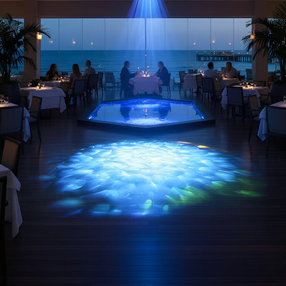 3D Dynamic Ocean Water Waves LED Spot Light Ambient Lighting - Flare Shack