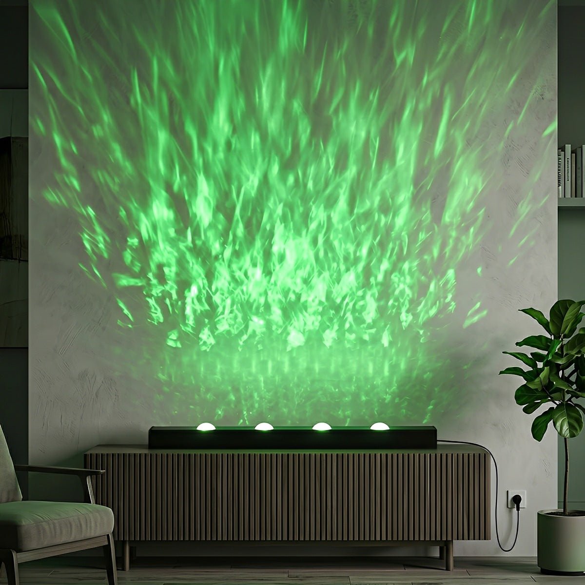 3D Dynamic Ripple LED Wall Washer Light Ambient Lighting