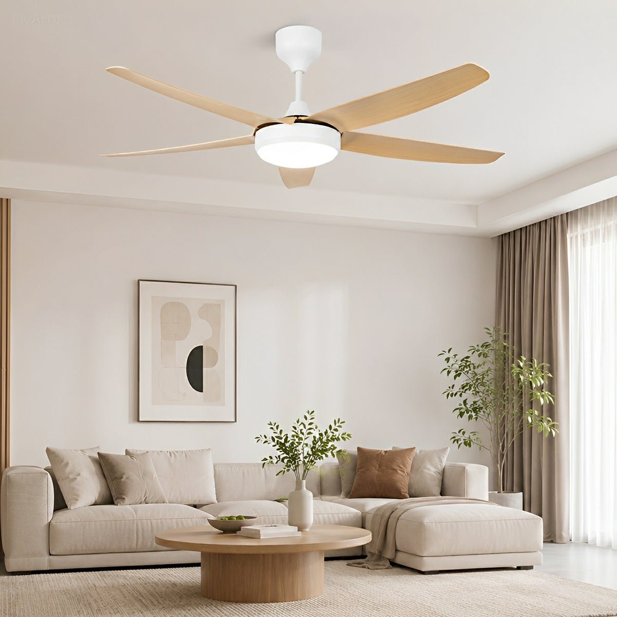 52″ Modern Minimalist Ceiling Fan - Flare Shack